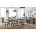 Hoddesd 6 - Person Dining Set w/ Sideboard Wood in Brown/Gray/Green Laurel Foundry Modern Farmhouse® | Wayfair 5336D00E5AB14EBAB1996C39834107FB