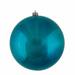 The Holiday Aisle® Glenavy Holiday Décor Ball Ornament Plastic in Blue | 8 H x 8 W x 8 D in | Wayfair B0574B1430CE4447B2720B02957D9F80