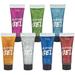 Splashes & Spills Face and Body Glitter Gel Makeup Paint Festival Accessories Multicolor Pack of 7