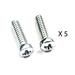 MDÂ® Case Screws Fits Andis Outliner & T-Outliner (5 Pairs)