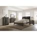 Red Barrel Studio® Gray Storage Platform Bedroom Set Special 5 Bed Dresser Mirror Nightstand Chest Wood in Brown/Gray | 81.1 D in | Wayfair