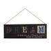 mnjin personalized wood signs inspirational wall art sign home motivational wooden decor inspirational positive wall plaque with saying quotes for home office living decoration b