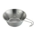 Stainless Steel Camping Sierra Cup Lightweight Compact Camping Pot Hiking Coffee Mug Bowl Cup