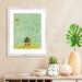 Red Barrel Studio® I Just Can't Get Enough of You by Sam Toft - Picture Frame Drawing Print Paper in Blue/Gray/Green | Wayfair