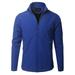 FashionOutfit Men s Lightweight Windproof Bomber Jackets Outdoor Golf Windbreaker Front-Zip Jacket