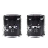 For Harley Davidson FXR FXLR Low Rider FXRC FXRD Motorcycle Oil Filter Replacement Fuel Filter Spin-On(2pcs)