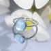 Kayannuo Christmas Clearance Women s Ring Simples Small Oval Opal Versatile Bracelet Gifts For Women