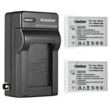 Kastar 2-Pack Battery and AC Wall Charger Replacement for Canon Digital IXUS 870 IS IXY Digital 910 IS PowerShot S100 PowerShot S110 PowerShot SD700 IS PowerShot SD790 IS PowerShot SD800 IS