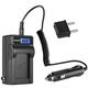 Kastar EN-EL1 LCD AC Battery Charger Compatible with Nikon Coolpix 880 Coolpix 885 Coolpix 995 Coolpix E880 Konica Minota DG-5W DIGITAL Dimage A200 Portable Hand Slit Lamp