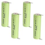 Kastar 4-Pack 1.2V 2200MAh Ni-MH Battery Compatible with Norelco WS400 WS600 PQ212 PQ222 RQ320 YS502 Remington Groomer / Trimmer F-4790 F-5790 F-7790 MS-280 MS-290 MS-5100 MS-5200 MS-5500 MS-5700