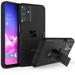 Dteck Samsung Galaxy A13 5G Case Built in Kickstand Dual Layer Hybrid Rugged Case Compatible with Magnetic Car Mount Heavy Duty Shockproof Cover for Galaxy A13 5G Black