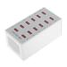 USB Charger 12-Ports USB Charging Station for Multiple Devices USB Wall Charger Smart USB Ports Fast Charging Dock Block USB Charging Station USB Charger