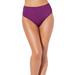 Plus Size Women's Shirred Swim Brief by Swimsuits For All in Spice (Size 10)
