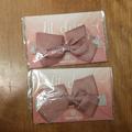 Lularoe Accessories | 2 New Bow Fit Clips By Poppy Clips | Color: Pink | Size: Os