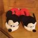 Disney Shoes | Disney Store Mickey Mouse Slippers Size 11/12 | Color: Red | Size: 11b