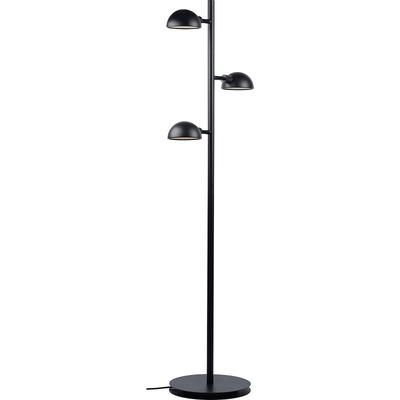 Stehlampe "Nomi", schwarz, Ø 12,50cm H: 142,50cm, DESIGN FOR THE PEOPLE, Lampen, Minimalistisches Design, verstellbare L