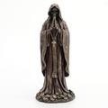 Veronese Design Santa Muerte Rosario Antique Bronze Finish Praying Angel of Death Statue