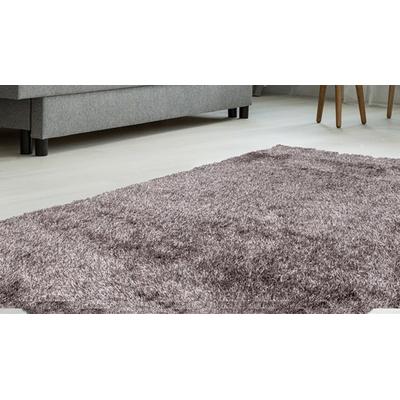 Hochflor-Teppich KAYOOM "Diamond 700", beige (champagner), B:240cm H:45mm L:330cm, Kunstfaser, Teppiche, weiche Microfaser, Langflor, Shaggy, Melange, Wohnzimmer Image