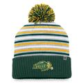 Men's Top of the World Green NDSU Bison Dash Cuffed Knit Hat with Pom