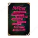 NingClub Rules Metal Sign Poster Design Wall Cinema You Have To NingGarage Signs Welcome To