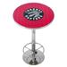 NBA Chrome Pub Table - City - 27.375" x 27.375" x 42"