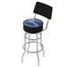 NHL Swivel Bar Stool with Back - Watermark - 20" x 20" x 41.75"