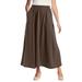 Plus Size Women's 7-Day Maxi Skirt by Woman Within in Chocolate (Size 3X)