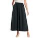 Plus Size Women's 7-Day Maxi Skirt by Woman Within in Heather Charcoal (Size M)