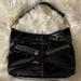 Dooney & Bourke Bags | Dooney And Burke Gorgeous Black Patent Leather Bag! Stunning Bag! Retired Style. | Color: Black/Gold | Size: Os