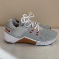 Nike Shoes | Nike Free X Metcon Metcon 2 Training Gray Sneakers Men’s 7 | Color: Gray/Red | Size: 7