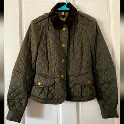 Burberry Jackets & Coats | Burberry Brit Jacket - Green - Us 6 | Color: Green | Size: 6