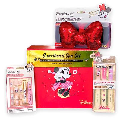 Disney Bath & Body | Minnie Mouse Sweetheart Ultimate Spa Day Gift Set!! | Color: Pink/Red | Size: Os