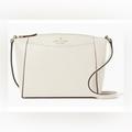 Kate Spade Bags | Kate Spade Monica Crossbody | Color: Silver/White | Size: 6.9”H X 9.5”W X 2.9”D