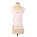 Adidas Active T-Shirt: White Activewear - Women's Size Small