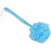 Loofah Back Scrubber for Shower Long Handle Bath Body Brush Soft Nylon Mesh Sponge on a Stick for Men and Women Exfoliating Scrub Cleaning for Elderly 1 Pack Blue