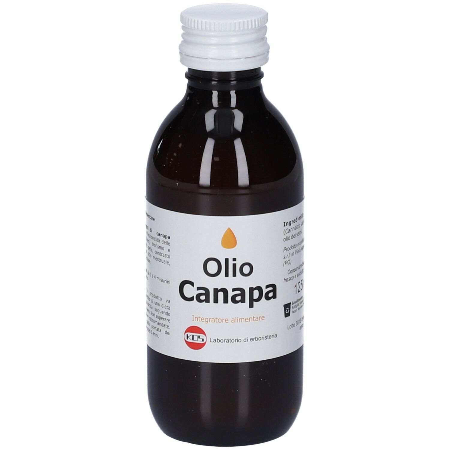 Olio Di Canapa 125 Ml ml