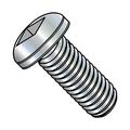 4-40X1/2 Square Pan Machine Screw Fully Threaded Zinc (Pack Qty 10 000) BC-0408MQP