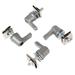 Universal Saddlebag Lever Lock s & Nuts Mounting Set for 2001-2021 Easy install Accessories Premium