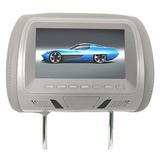 meijuhuga Universal 7 Inch Car Headrest Monitor Rear Seat Entertainment Multimedias Player