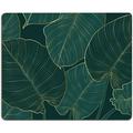 Mouse Pad Tropical Leaves Mouse Pad Waterproof Mousepad Rectangle Mouse Pads with Designs Non-Slip Rubber Smooth MousePads for Computer Laptop