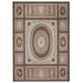 Aubusson Weave 982005 7 ft. 10 in. x 10 ft. 6 in. Ab005 Flat Woven Area Rug Brown