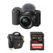 Sony ZV-E10 Mirrorless Camera with 16-50mm Lens and Accessories Kit (Black) ILCZV-E10L/B