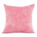 iOPQO Pillow Case Plush Pillow Sofa Waist Throw Cushion Cover Home Decor Cushion Cover Case velvet cushion coverPillowcasePink Pink