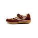 Wide Width Women's Aloe Mary Jane Flat by Hälsa in Dark Brown Suede (Size 11 W)