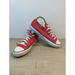 Converse Shoes | Converse All Star Ox Maroon Unisex Shoes Mens Us 6 Womens Us 8 M9691 | Color: Red | Size: 8
