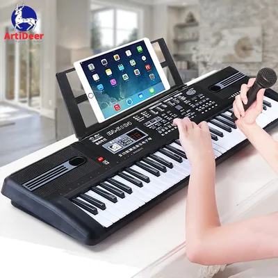 Synthétiseur d'orgue électronique numérique pour enfants clavier de piano musical instruments de
