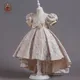 Yoliyolei – robe de soirée pour filles Vintage élégante pour mariage princesse cérémonie