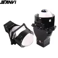 SANVI – lentille led V6 Bi 60W 8000lux phare de projecteur Hella 3R G5 rénovation lampes de