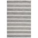 White 108 x 72 x 0.31 in Indoor Area Rug - Lauren Ralph Lauren Arlen Stripe Hand Tufted, Pile, Grey/Ivory Area Rug | Wayfair LRL6701F-6