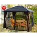 Kozyard Caesar 10 Ft. W x 12 Ft. D Hardtop Permanent Gazebo